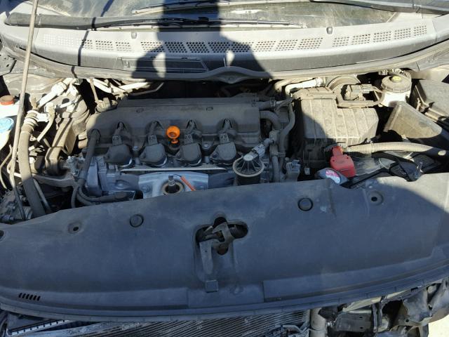 2HGFA168X9H532392 - 2009 HONDA CIVIC EX შავი ფოტო 7