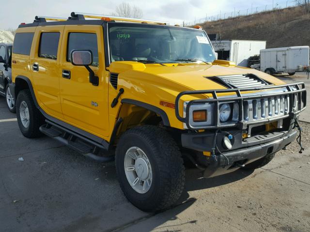 5GRGN23U83H114939 - 2003 HUMMER H2 YELLOW photo 1