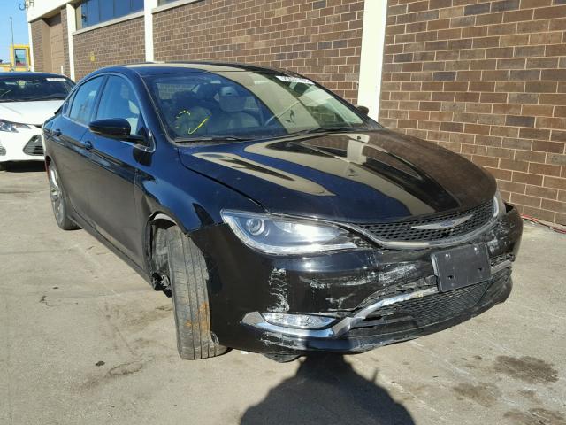 1C3CCCCG1FN501848 - 2015 CHRYSLER 200 C BLACK photo 1