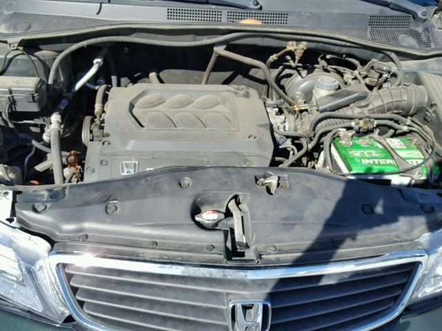 2HKRL18661H512900 - 2001 HONDA ODYSSEY EX GREEN photo 7