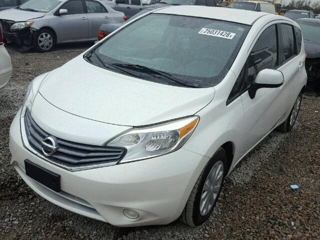 3N1CE2CP1EL406885 - 2014 NISSAN VERSA NOTE WHITE photo 2