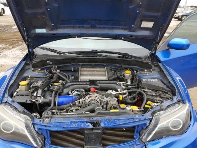 JF1GR7E66DG836909 - 2013 SUBARU IMPREZA WR BLUE photo 7