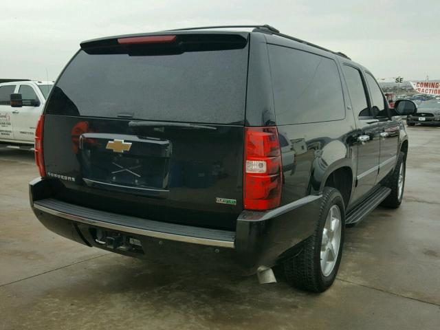 1GNSKKE3XBR385719 - 2011 CHEVROLET SUBURBAN K BLACK photo 4