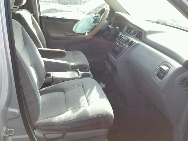 5FNRL18504B082498 - 2004 HONDA ODYSSEY LX SILVER photo 5