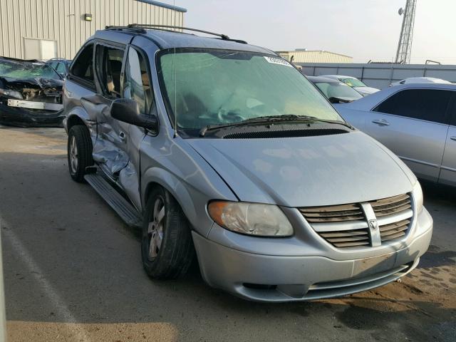 1D4GP45R96B631807 - 2006 DODGE CARAVAN SX BLUE photo 1