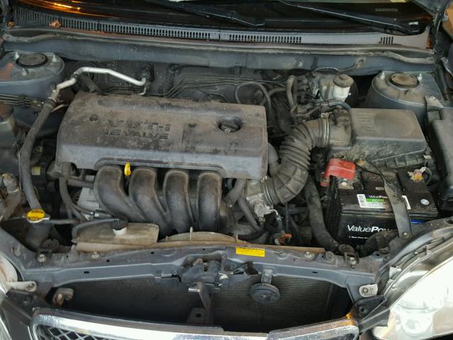 2T1BR32E96C670492 - 2006 TOYOTA COROLLA CE GRAY photo 7