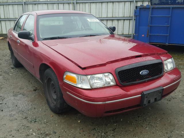 2FAFP71W8WX165733 - 1998 FORD CROWN VICT MAROON photo 1