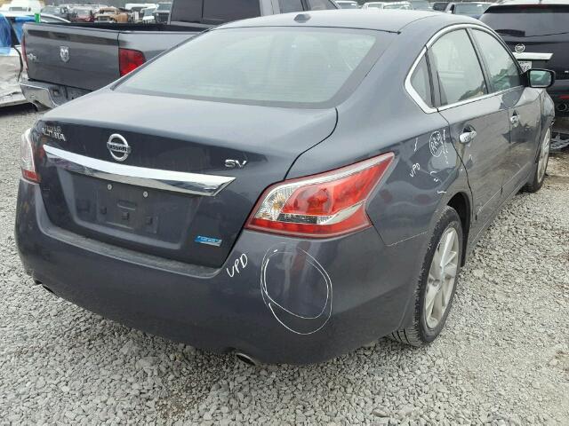 1N4AL3AP2DN556348 - 2013 NISSAN ALTIMA 2.5 GRAY photo 4