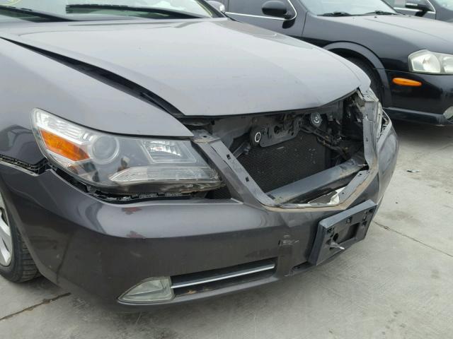 JH4KB26659C002329 - 2009 ACURA RL BLACK photo 9