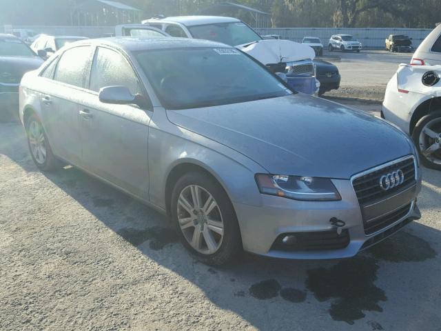 WAUAFAFL5BN050521 - 2011 AUDI A4 PREMIUM GRAY photo 1