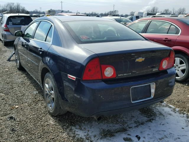 1G1ZC5E09AF151530 - 2010 CHEVROLET MALIBU 1LT BLUE photo 3