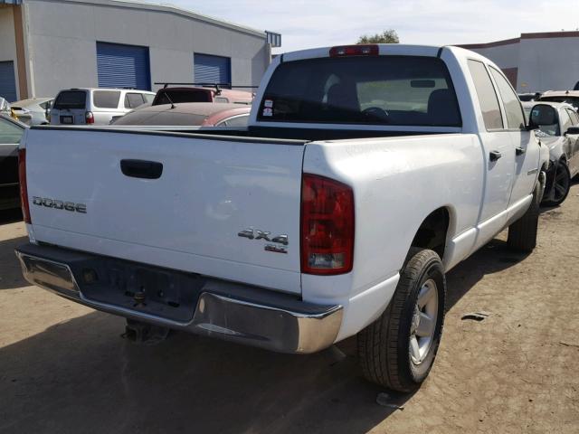 1D7HU18NX3S101722 - 2003 DODGE RAM 1500 S WHITE photo 4