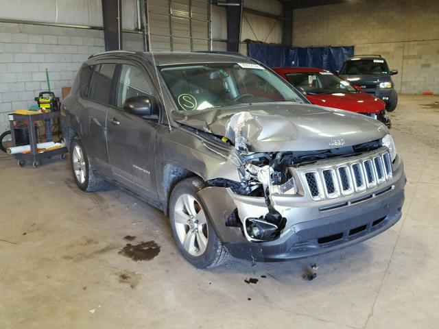 1C4NJDBB7CD603761 - 2012 JEEP COMPASS SP GRAY photo 1