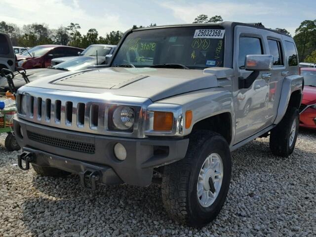 5GTDN136268128624 - 2006 HUMMER H3 BEIGE photo 2