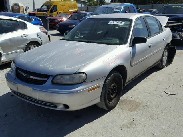 1G1ND52J93M623314 - 2003 CHEVROLET MALIBU SILVER photo 2