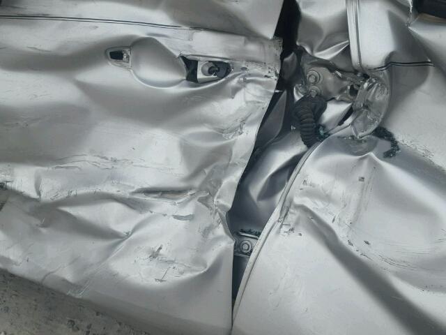 3GNCA13D88S696858 - 2008 CHEVROLET HHR LS SILVER photo 10