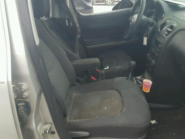 3GNCA13D88S696858 - 2008 CHEVROLET HHR LS SILVER photo 5