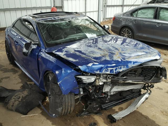 WAUC4AFR7HA001694 - 2017 AUDI S5 BLUE photo 1