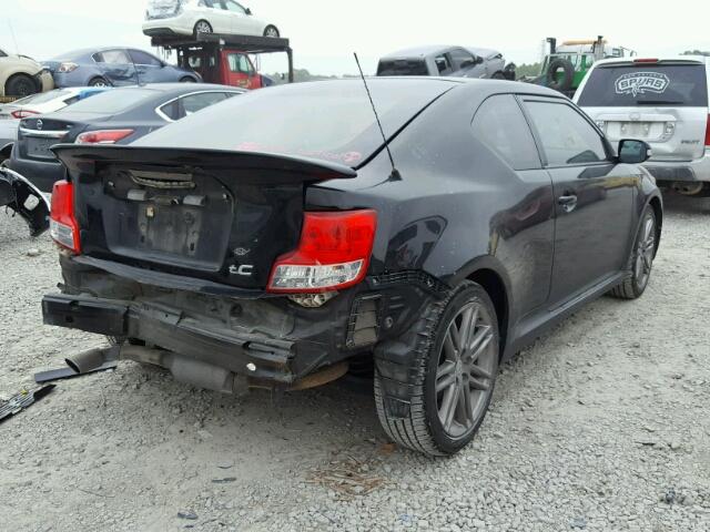 JTKJF5C74B3012607 - 2011 TOYOTA SCION TC 黑色 照片 4