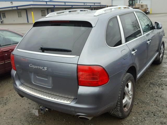 WP1AB29P06LA62871 - 2006 PORSCHE CAYENNE S GRAY photo 4