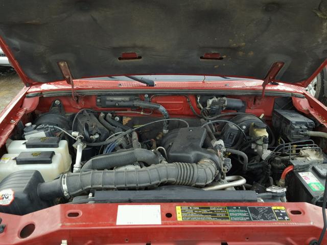 1FTZR44UX4PA10372 - 2004 FORD RANGER SUP RED photo 7