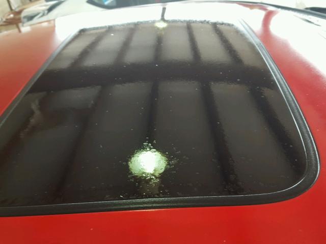 2HGFG12847H511149 - 2007 HONDA CIVIC EX წითელი ფოტო 9