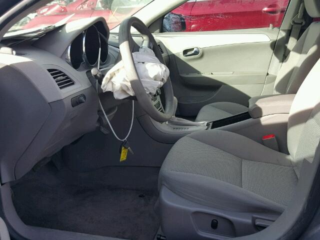 1G1ZG57B694244922 - 2009 CHEVROLET MALIBU LS GRAY photo 5