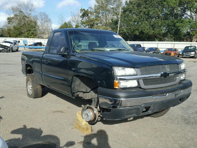 1GCEK14T23Z194248 - 2003 CHEVROLET SILVERADO GREEN photo 1