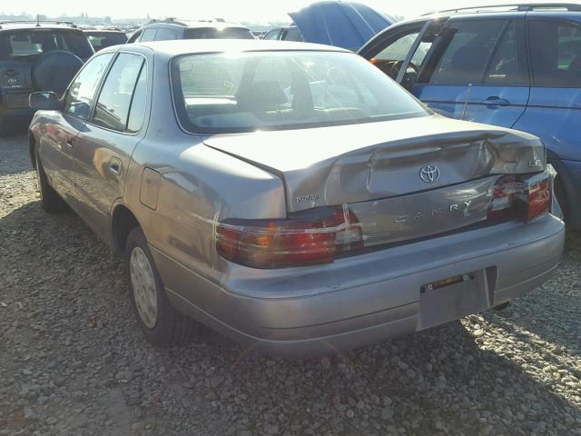 4T1SK12EXSU570810 - 1995 TOYOTA CAMRY LE GRAY photo 3