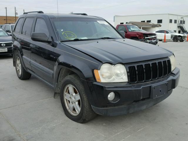 1J4HR48N76C209804 - 2006 JEEP GRAND CHER BLACK photo 1