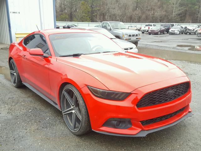 1FA6P8TH6F5381473 - 2015 FORD MUSTANG RED photo 1
