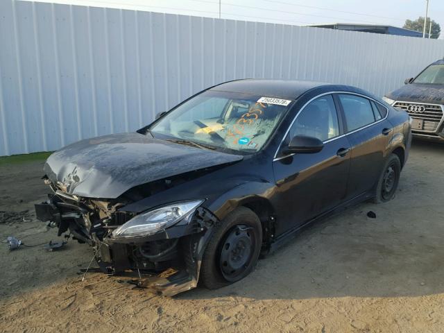 1YVHZ8BH7C5M30460 - 2012 MAZDA 6 I BLACK photo 2