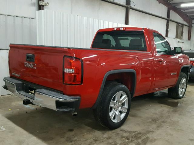 1GTN1TEH5EZ234902 - 2014 GMC SIERRA C15 RED photo 4