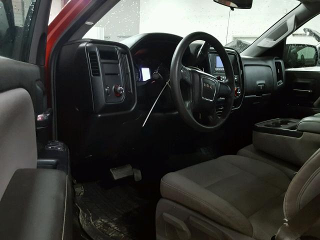 1GTN1TEH5EZ234902 - 2014 GMC SIERRA C15 RED photo 9