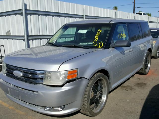 2FMGK5BC3CBD04452 - 2012 FORD FLEX SE GRAY photo 2