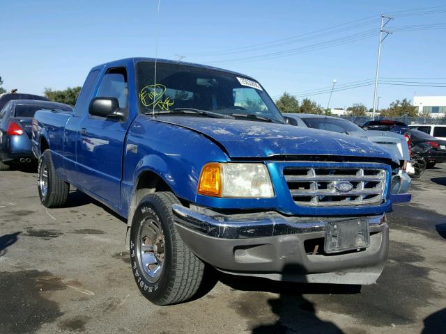 1FTYR44U72PA68349 - 2002 FORD RANGER SUP BLUE photo 1
