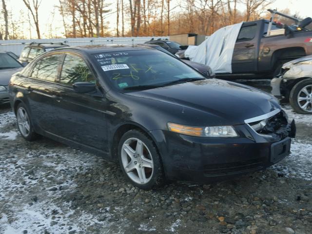 19UUA66235A025861 - 2005 ACURA TL BLACK photo 1