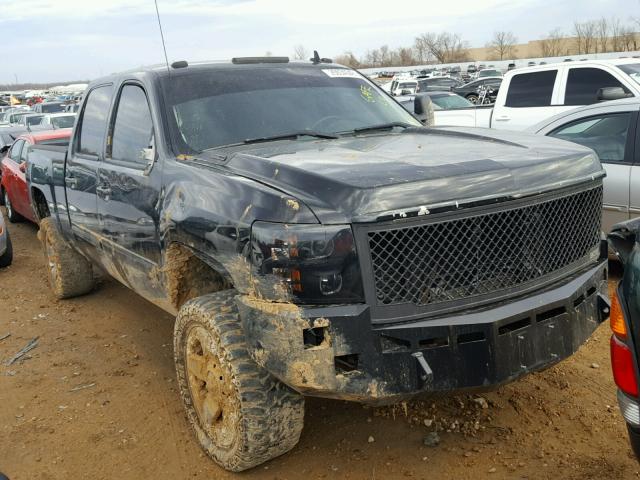 1GCHK63679F136846 - 2009 CHEVROLET SILVERADO BLACK photo 1