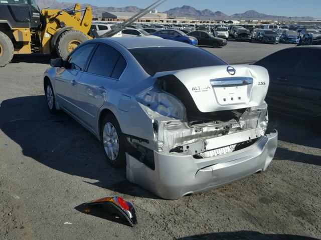 1N4AL2AP6CN550979 - 2012 NISSAN ALTIMA BAS SILVER photo 3