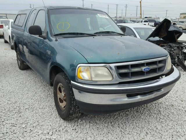 1FTDX1725VKB22777 - 1997 FORD F150 GREEN photo 2