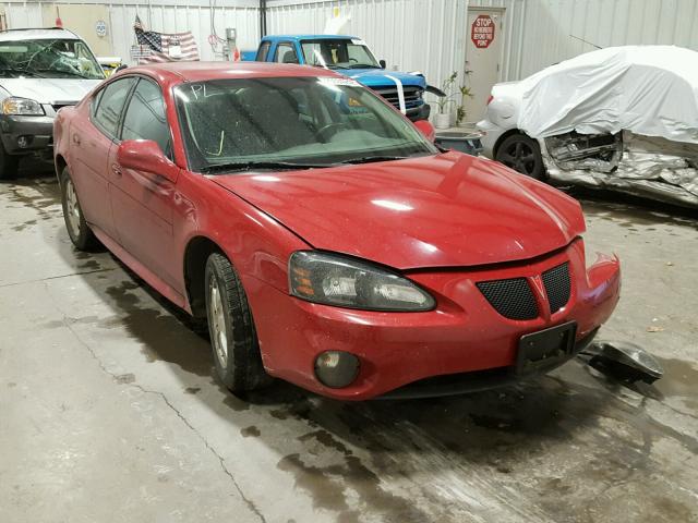 2G2WP552181108712 - 2008 PONTIAC GRAND PRIX RED photo 1