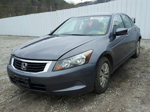 1HGCP2F30AA126846 - 2010 HONDA ACCORD GRAY photo 2