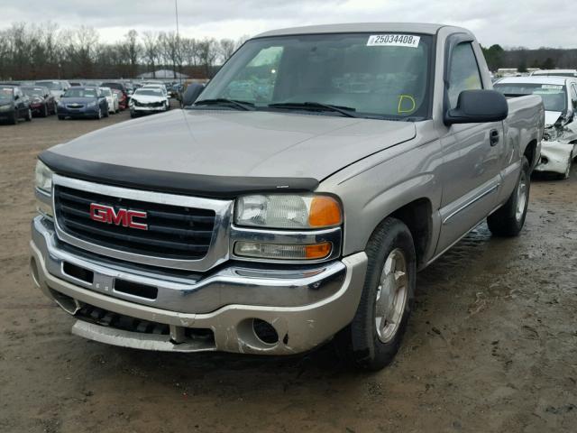 1GTEC14V05Z125527 - 2005 GMC NEW SIERRA SILVER photo 2