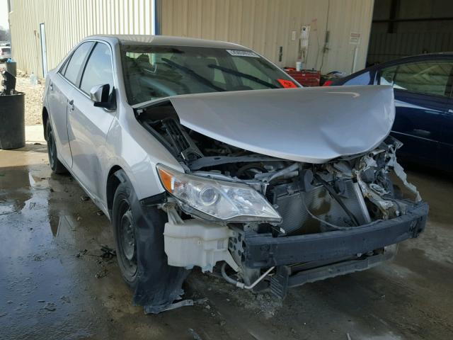 4T4BF1FK6ER412883 - 2014 TOYOTA CAMRY L SILVER photo 1