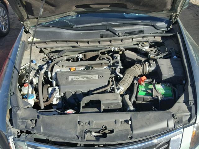 1HGCP26869A103319 - 2009 HONDA ACCORD EXL GREEN photo 7