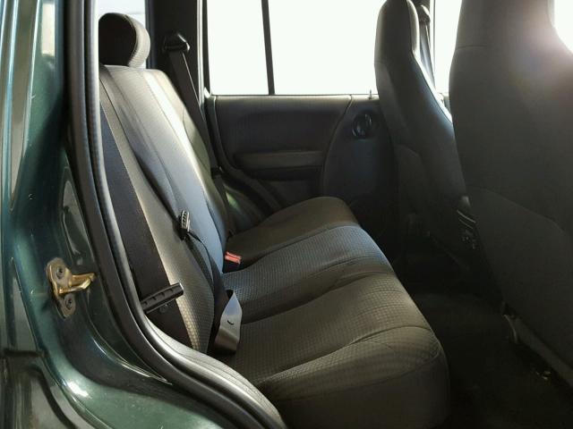 1J4GK48K12W266370 - 2002 JEEP LIBERTY SP GREEN photo 6