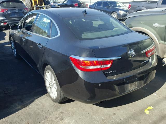 1G4PS5SK2E4103663 - 2014 BUICK VERANO BLACK photo 3