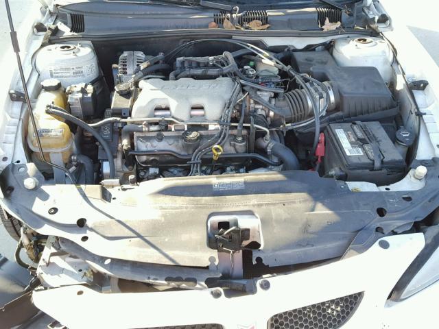 1G2NF52E53M538656 - 2003 PONTIAC GRAND AM S WHITE photo 7