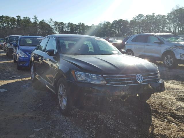 1VWAT7A39GC024980 - 2016 VOLKSWAGEN PASSAT S BLACK photo 1