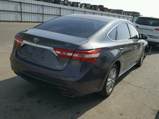 4T1BK1EB9DU001662 - 2013 TOYOTA AVALON BAS CHARCOAL photo 4